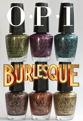 Holiday 2010 Burlesque Glitter Swatches & : All Lacquered Up