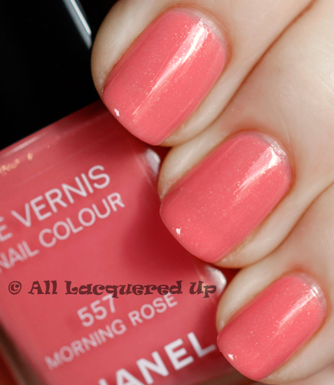ALU\'s 365 of Untrieds : All Up Lacquered Morning Rose - Chanel