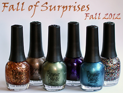 Finger Paints Fall of Surprises Fall 2012 Nail Polish Swatches Review : All  Lacquered Up