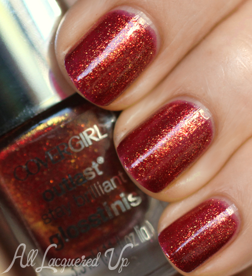 COVERGIRL Inferno nail polish from the Capitol Collection for Catching Fire