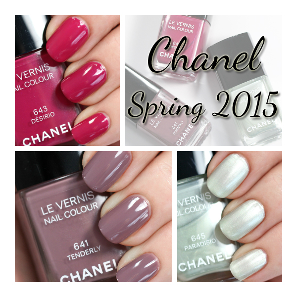 Chanel Summer 2015 Nail Polish Swatches & Review : All Lacquered Up