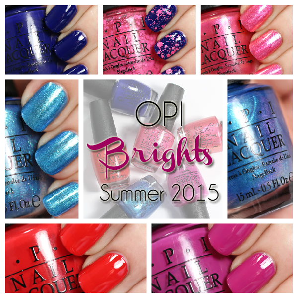 OPI Brights 2015 Swatches & Review : All Lacquered Up